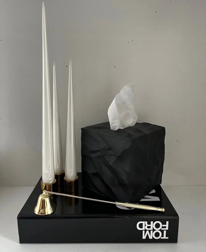 جای دستمال کاغذی طرح چروک کد ۲۱۳۴